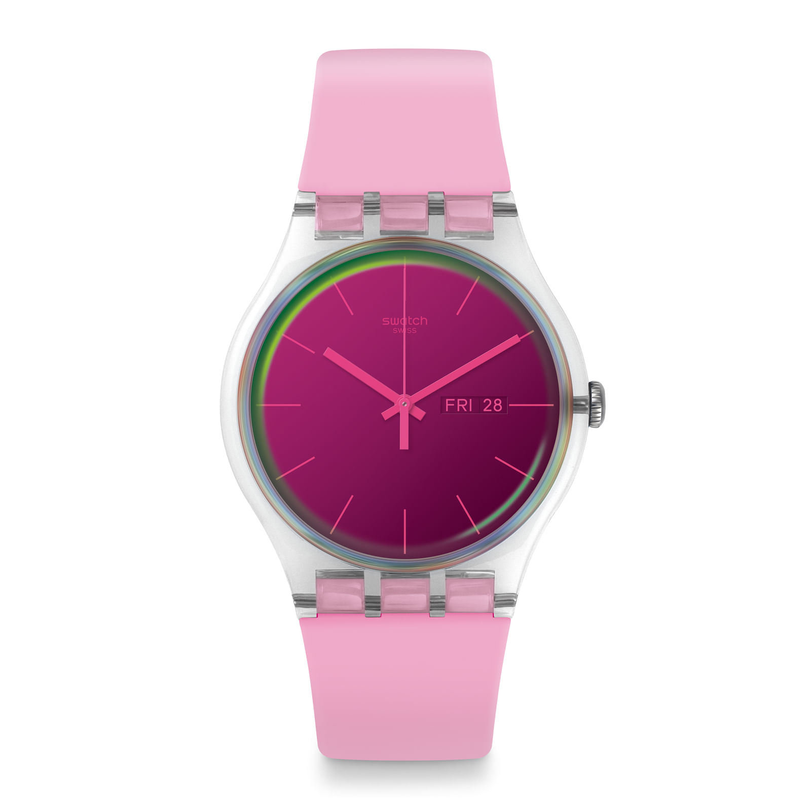 Reloj SWATCH POLAROSE SUOK710 Transparente