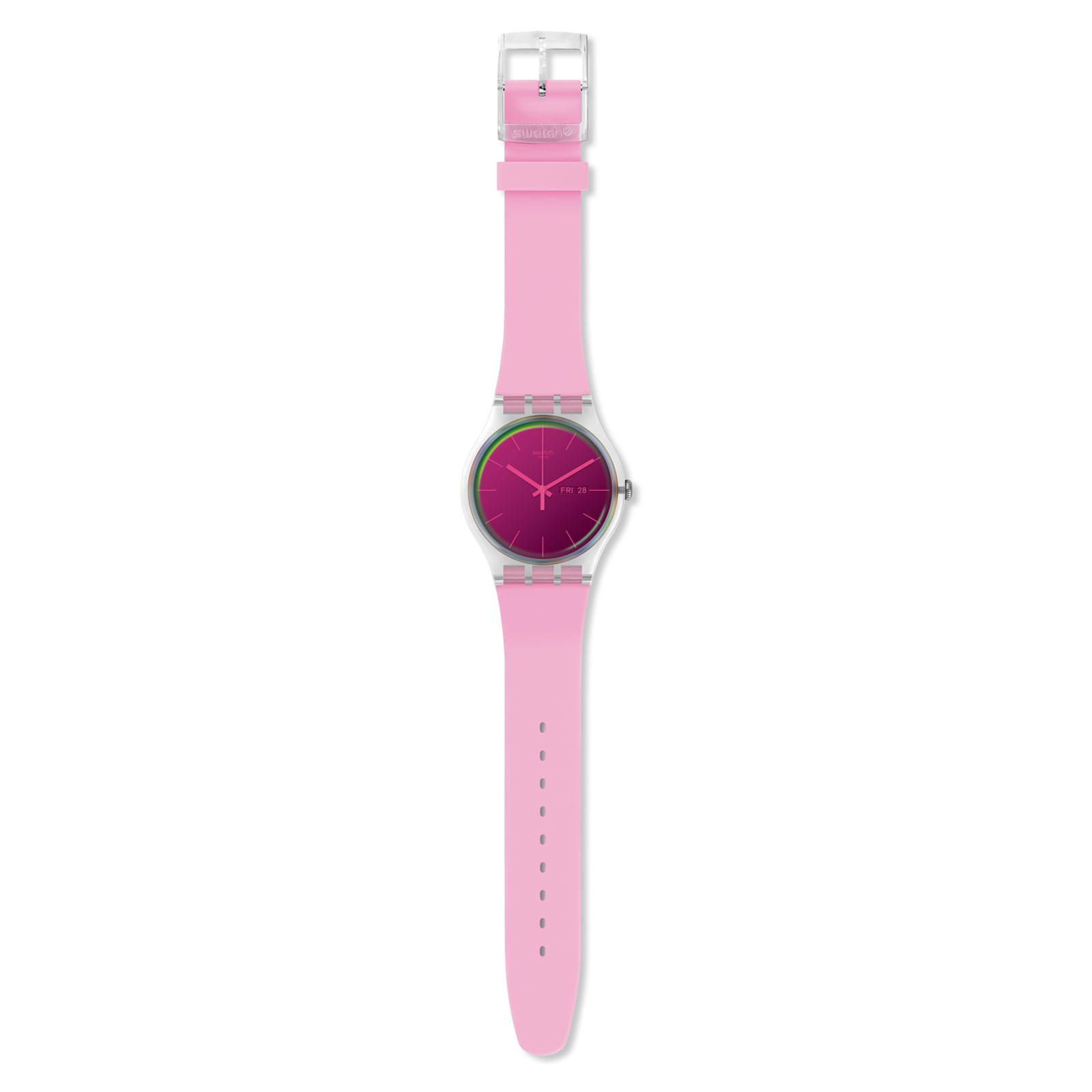 Reloj SWATCH POLAROSE SUOK710 Transparente