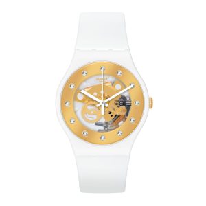 Reloj SWATCH SUNRAY GLAM SUOZ148 Blanco