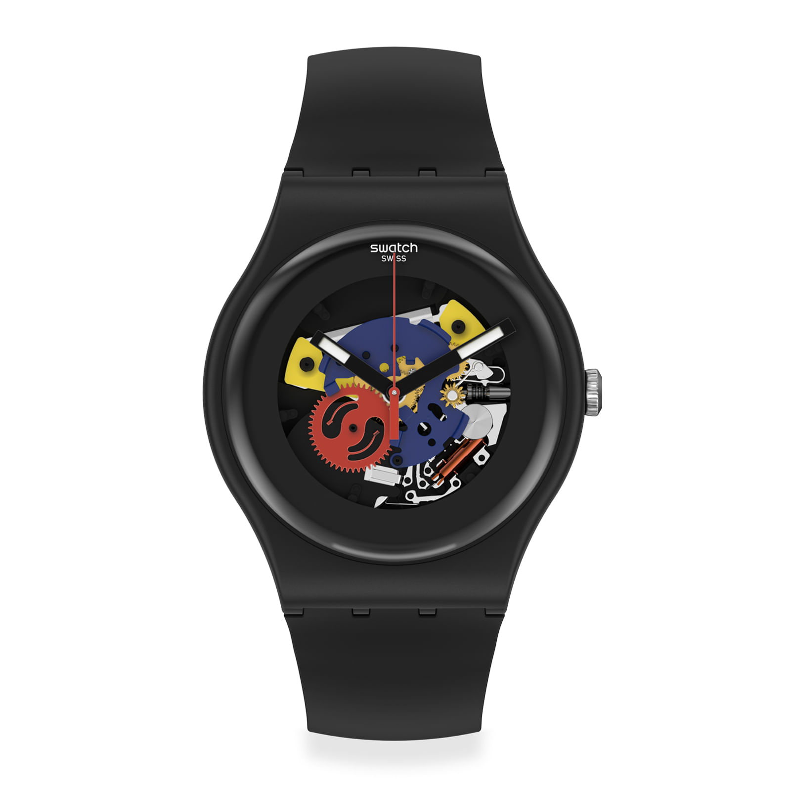 Reloj SWATCH BLACK LACQUERED AGAIN SO29B107 Negro