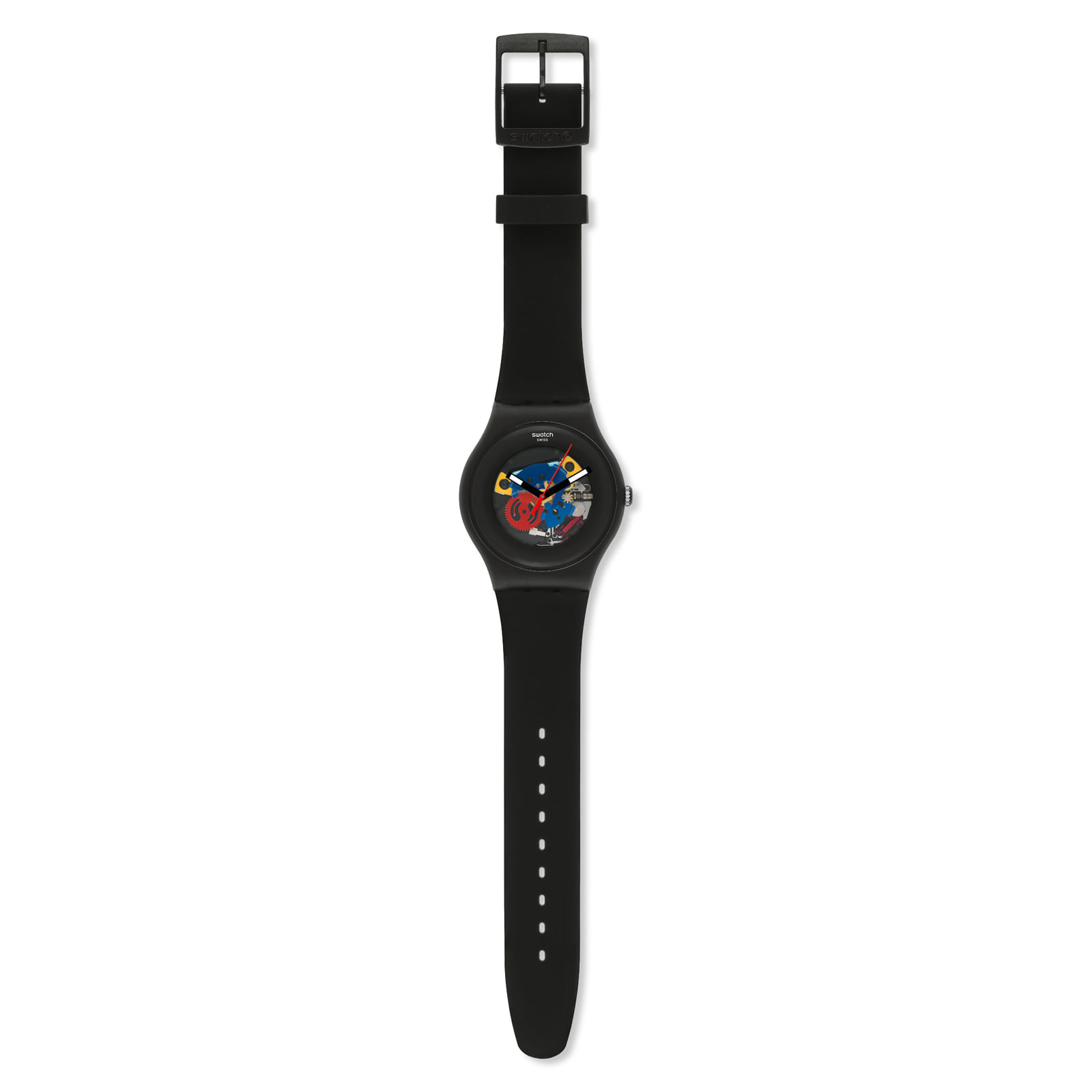 Reloj SWATCH BLACK LACQUERED AGAIN SO29B107 Negro