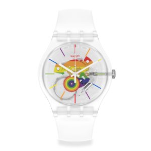 Reloj SWATCH ALLA PARATA SO29K103 Transparente