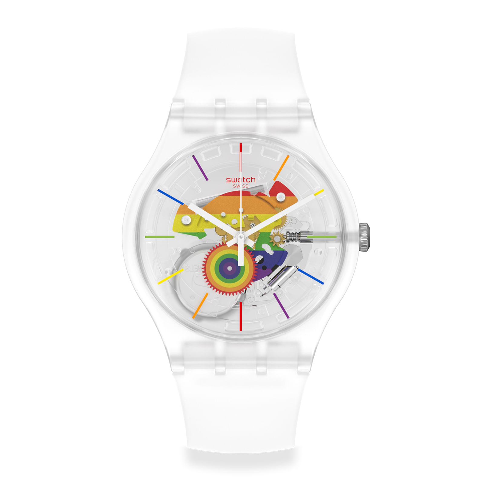 Reloj SWATCH ALLA PARATA SO29K103 Transparente