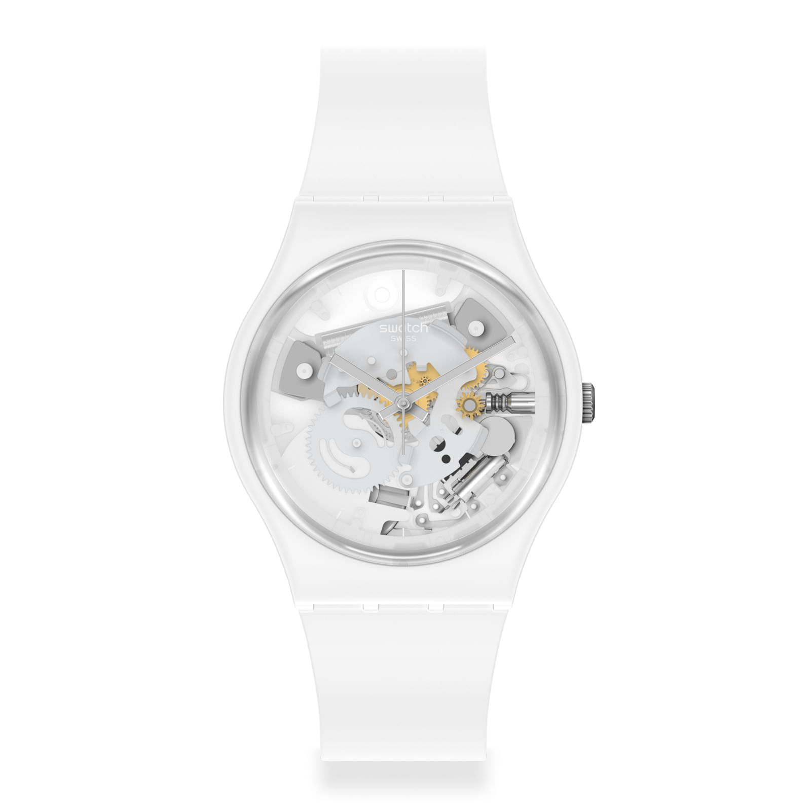 Reloj SWATCH SPOT TIME WHITE SO31W102 Blanco