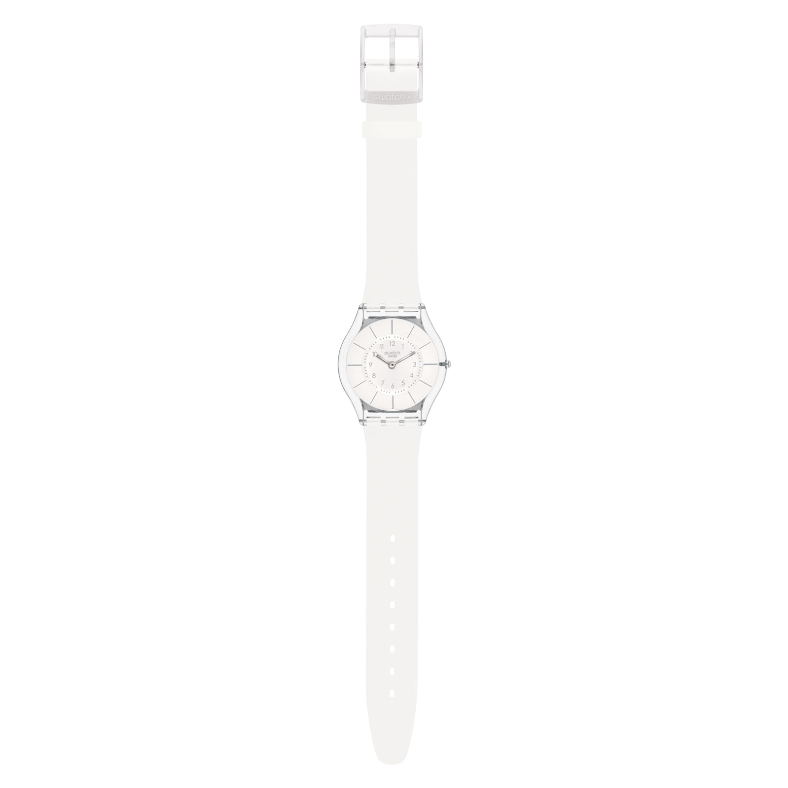 Reloj SWATCH WHITE CLASSINESS SFK360 Transparente