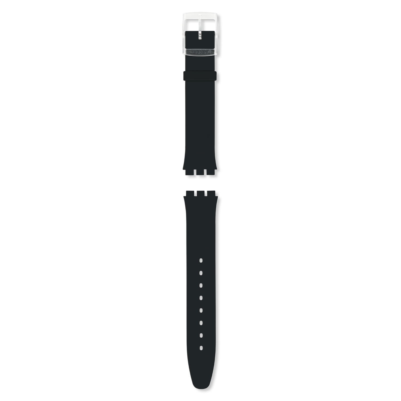 Reloj SWATCH BLACK CLASSINESS SFK361 Transparente