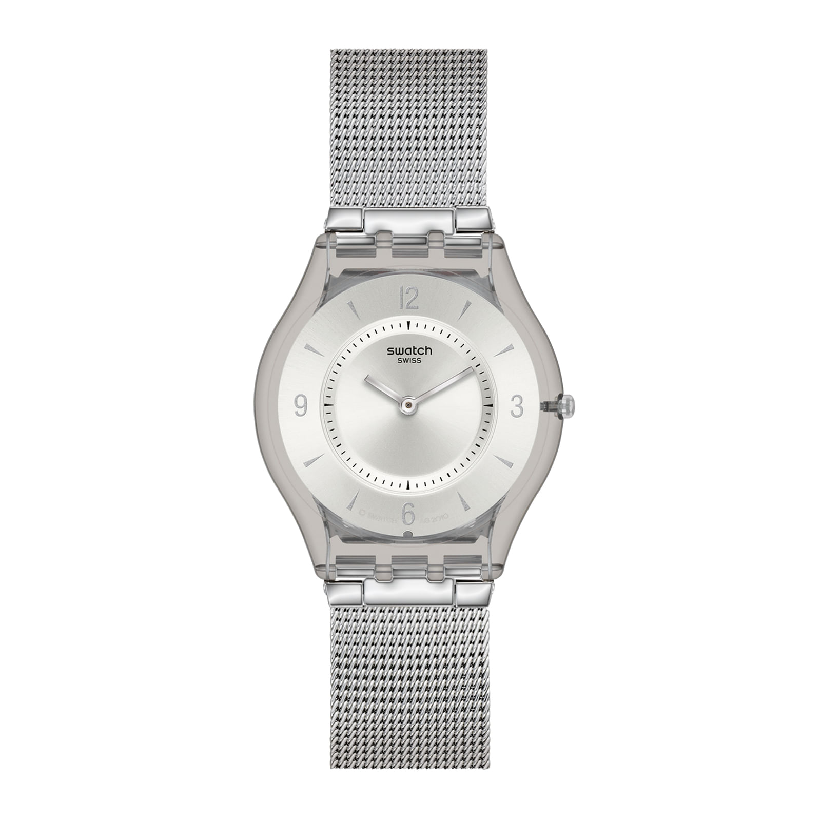 Reloj SWATCH METAL KNIT SFM118M Gris