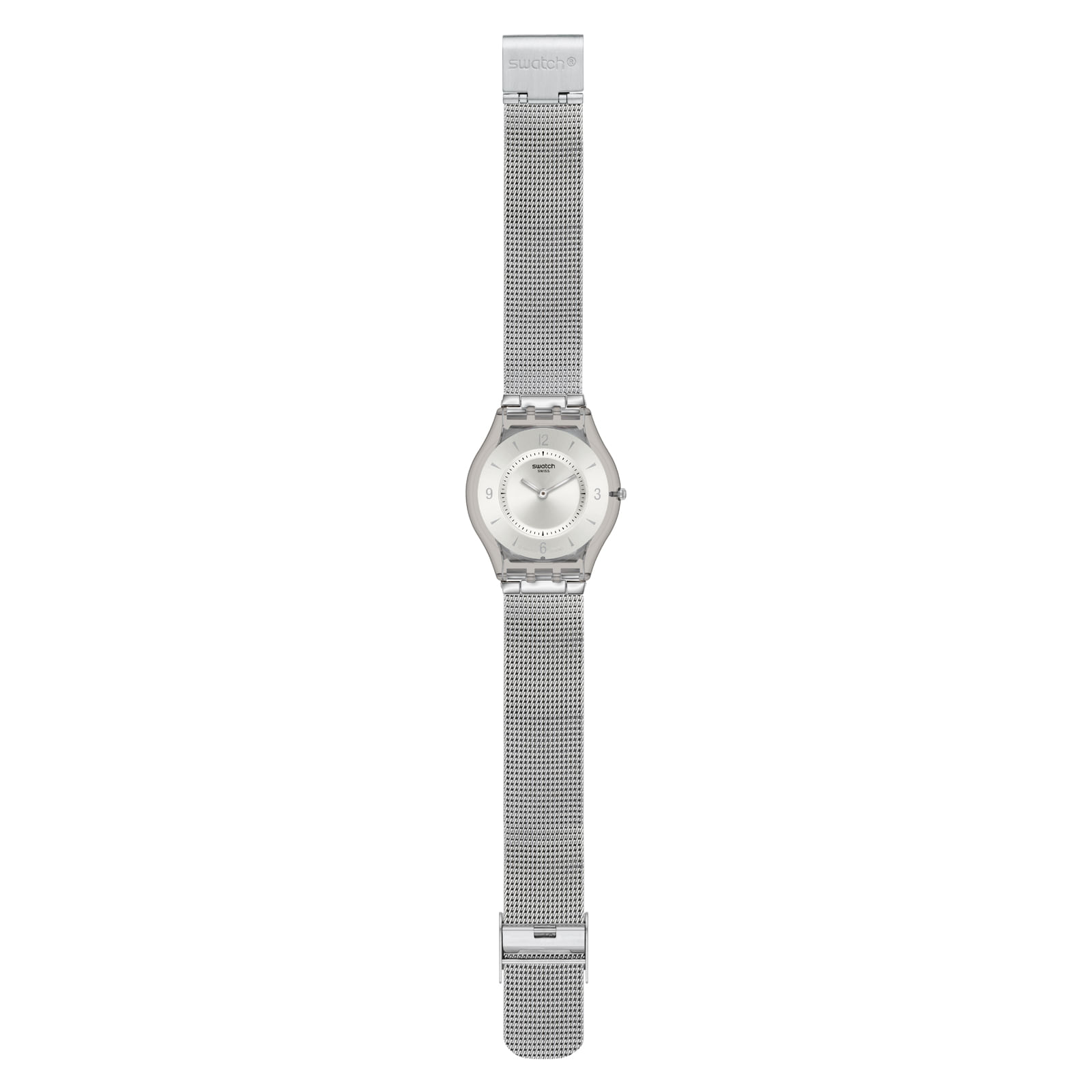 Reloj SWATCH METAL KNIT SFM118M Gris