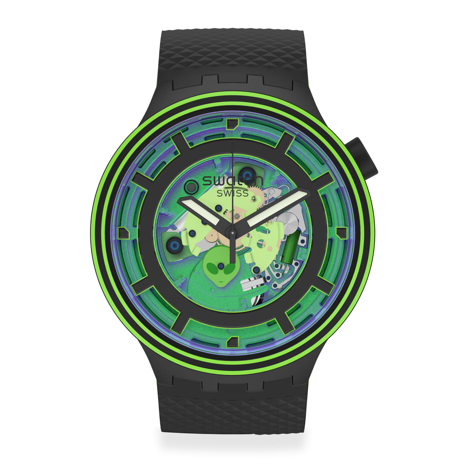 Reloj SWATCH COME IN PEACE ! SB01B125 Negro