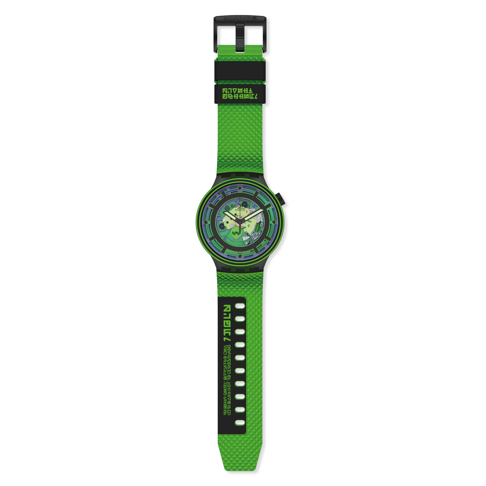 Reloj SWATCH COME IN PEACE ! SB01B125 Negro