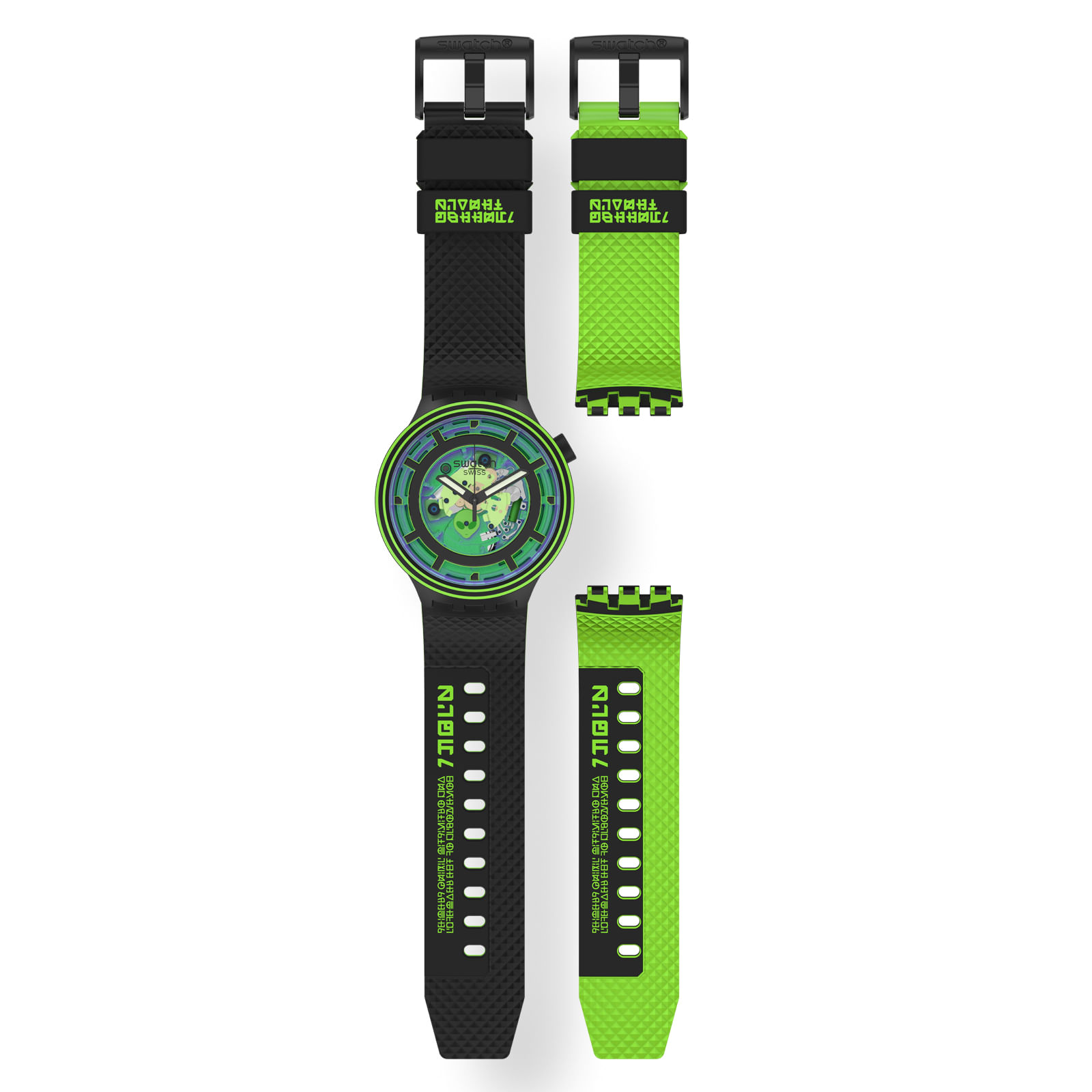 Reloj SWATCH COME IN PEACE ! SB01B125 Negro