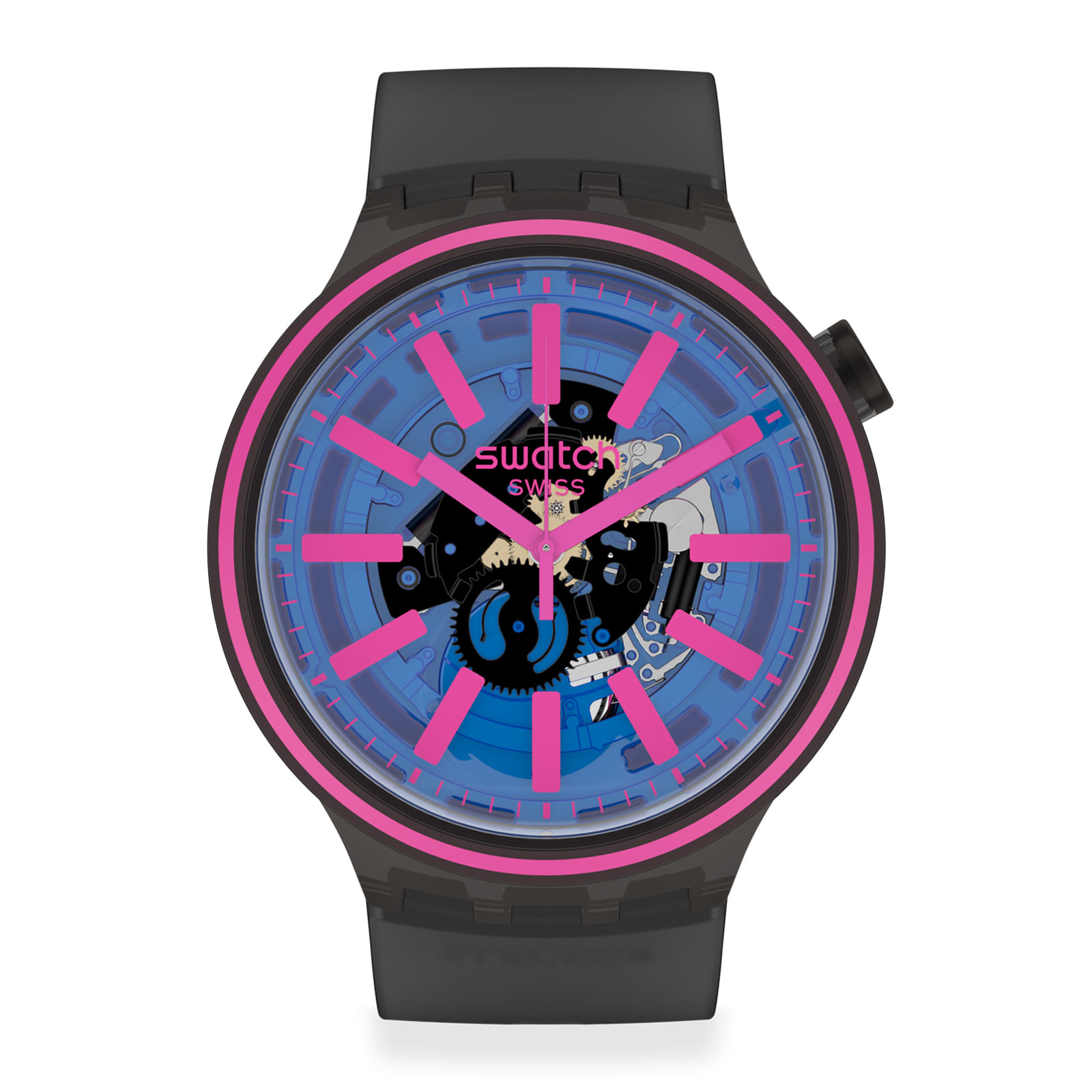 Reloj SWATCH BLUE TASTE SO27B111 Negro