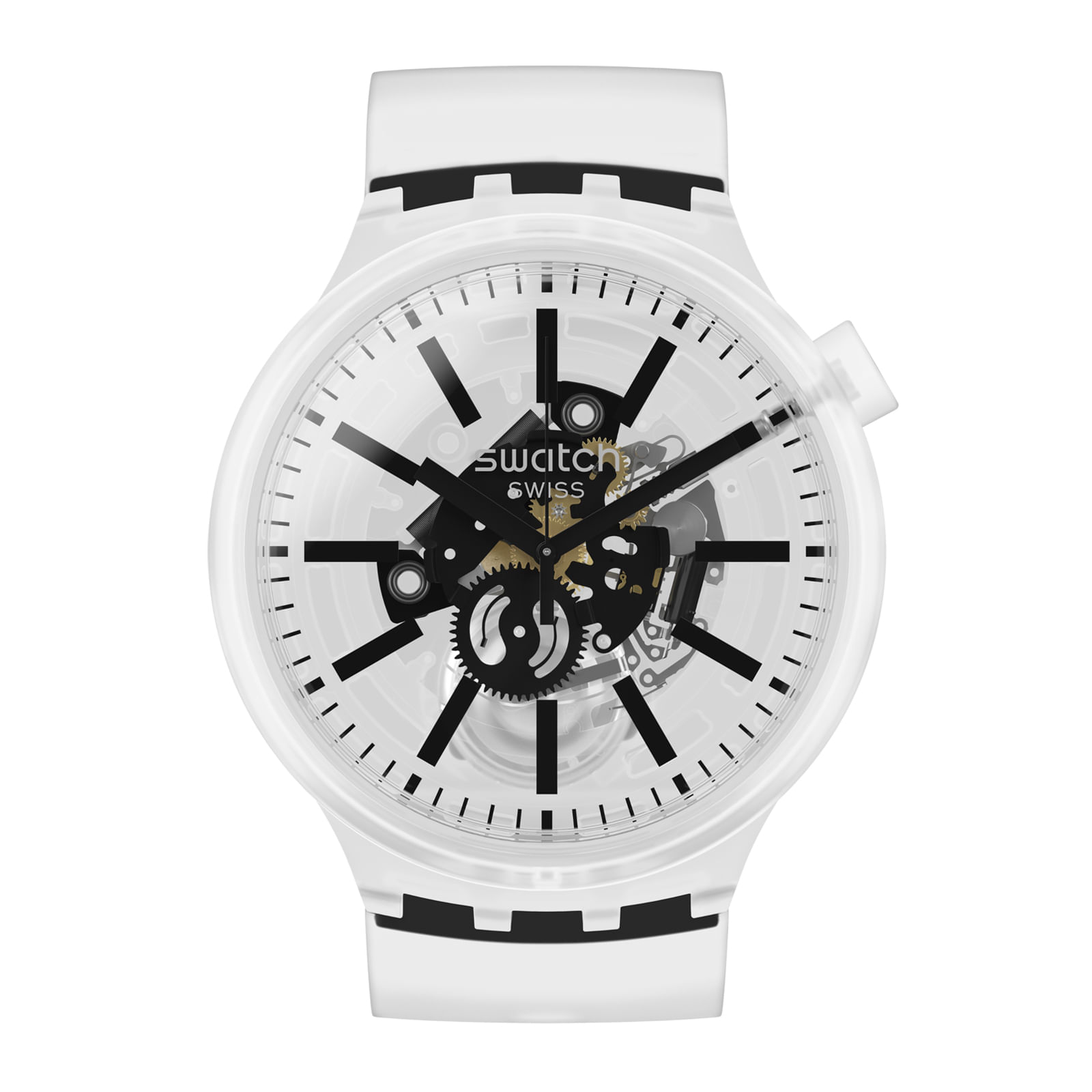 Reloj SWATCH BLACKINJELLY SO27E101 Transparente