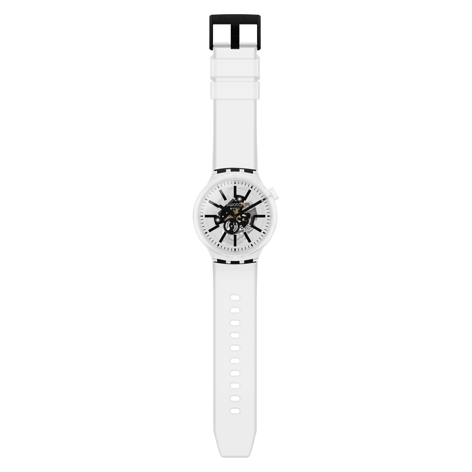 Reloj SWATCH BLACKINJELLY SO27E101 Transparente