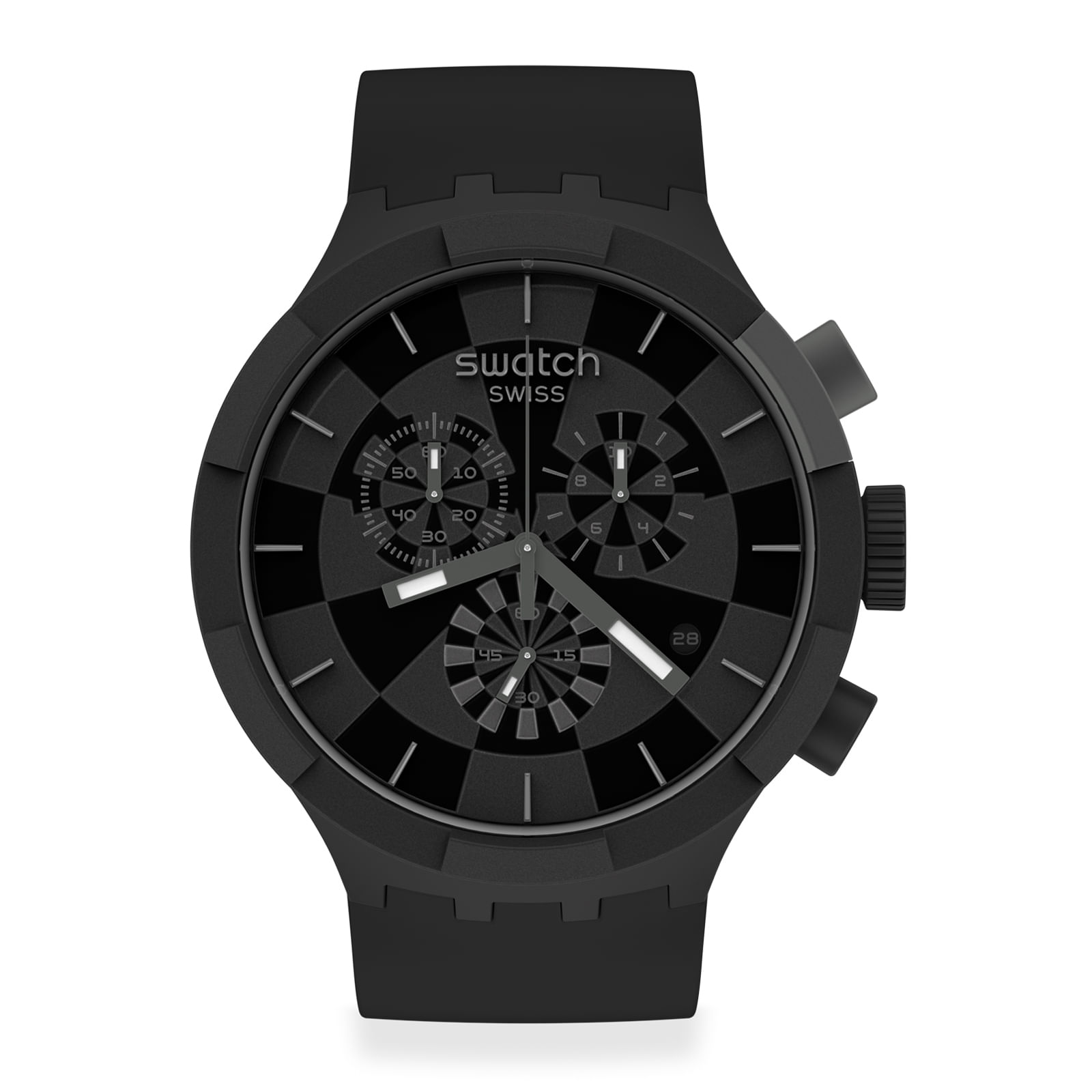 Reloj SWATCH CHECKPOINT BLACK SB02B400 Negro
