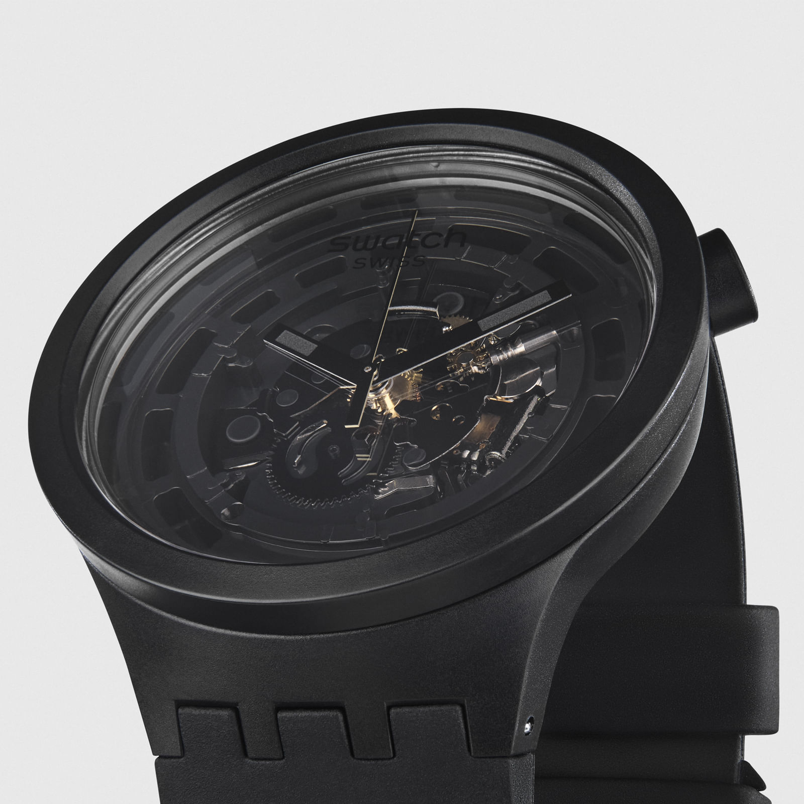 Reloj SWATCH C-BLACK SB03B100 Negro