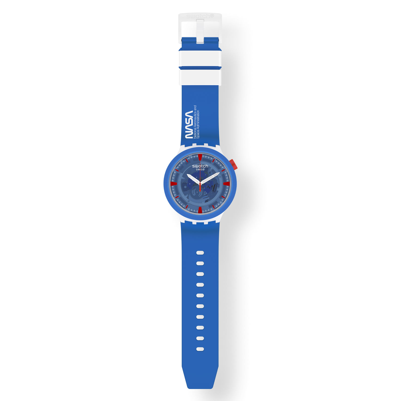 Reloj SWATCH JUMPSUIT SB03Z100 Blanco