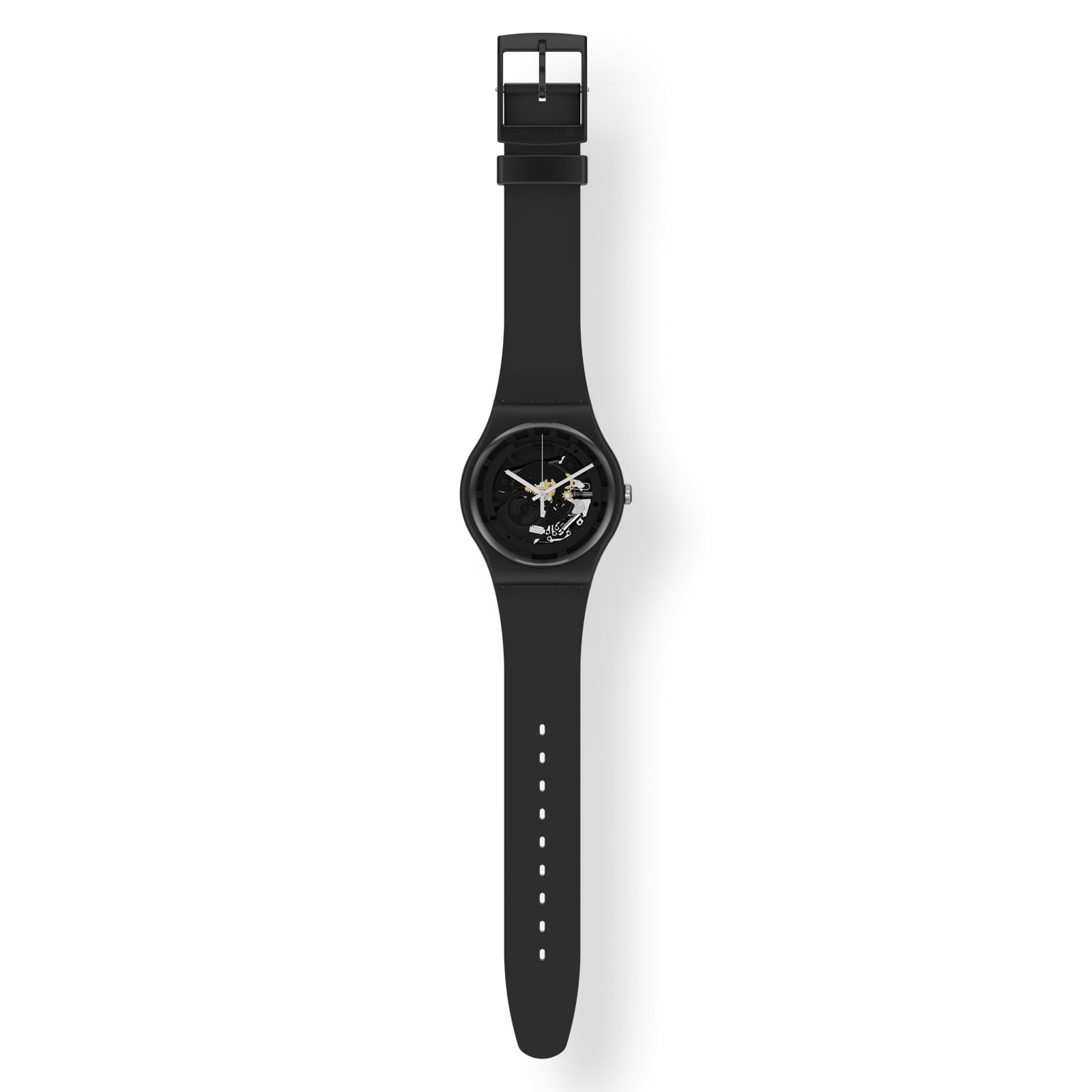 Reloj SWATCH SPOT TIME BLACK SO32B108 Negro