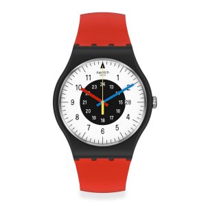 Reloj SWATCH ROUGE & NOIR SO32B401 Negro