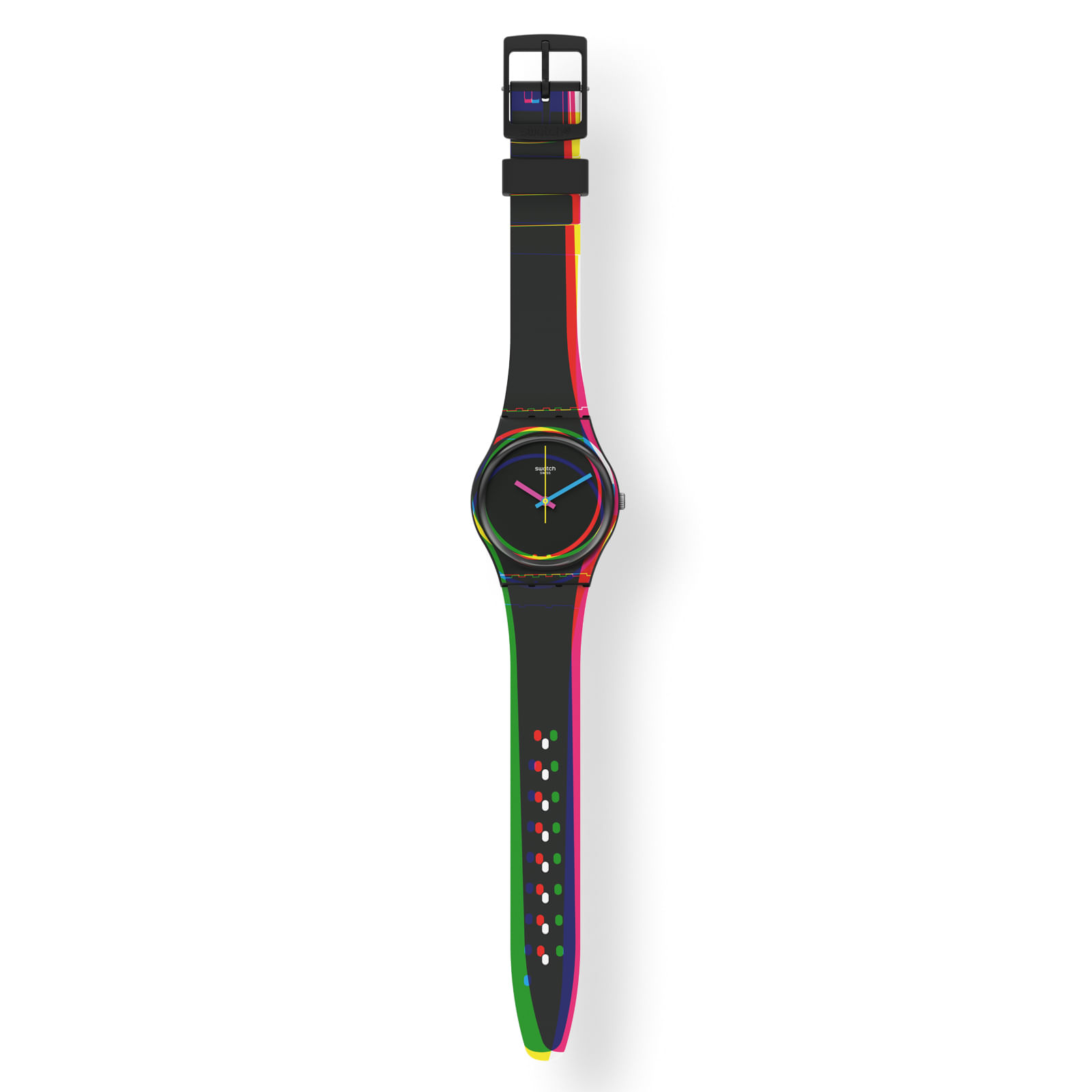 Reloj SWATCH RED SHORE GB333 Negro