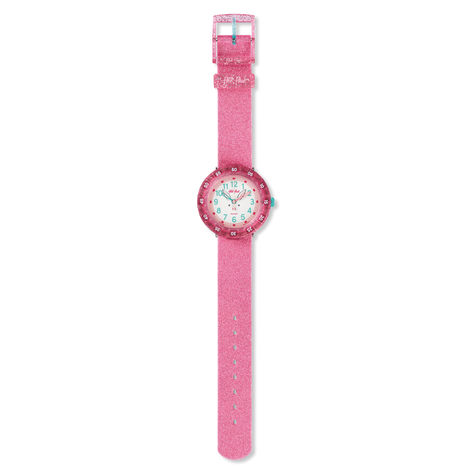 Reloj FLIK FLAK BUNNYAXUS ZFCSP095 Niños Rosado