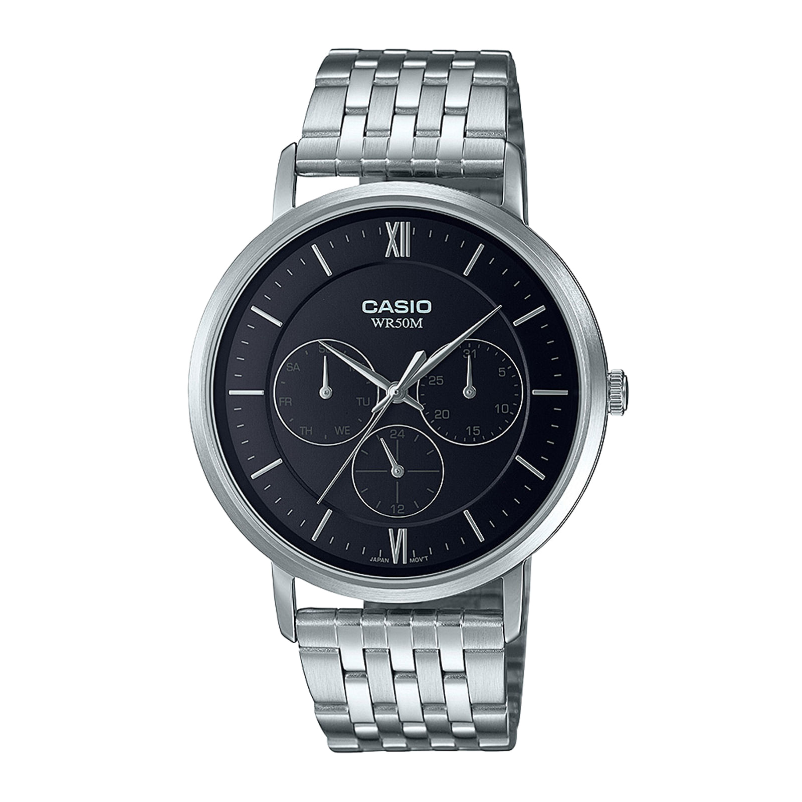 Reloj CASIO MTP-B300D-1A Acero Hombre Plateado