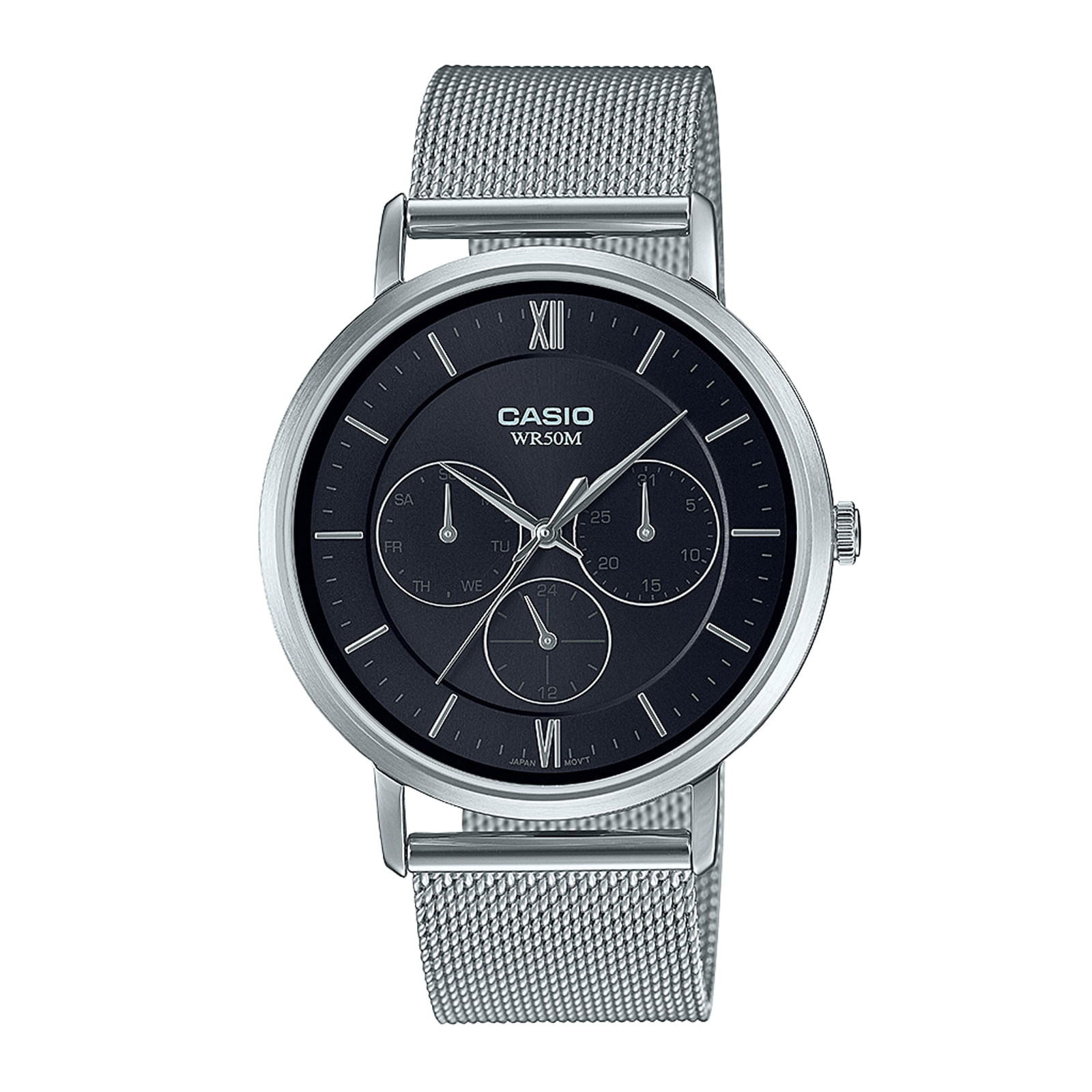 Reloj CASIO MTP-B300M-1A Acero Hombre Plateado