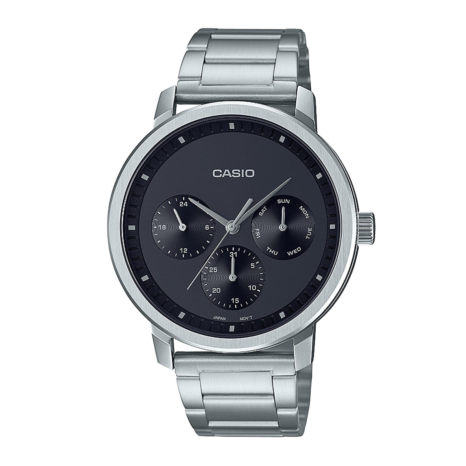 Reloj CASIO MTP-B305D-1E Acero Hombre Plateado