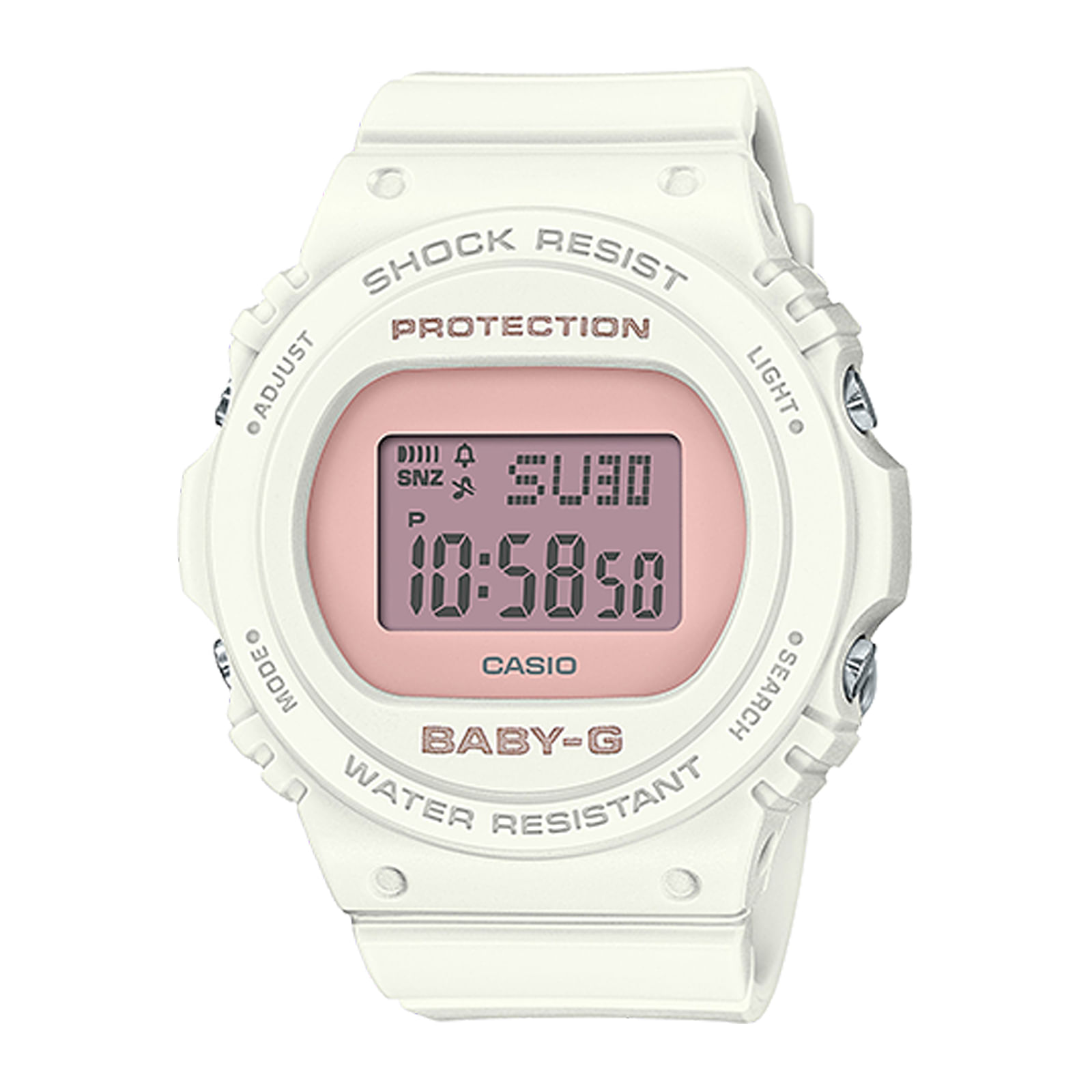 Reloj BABY-G BGD-570-7B Resina Mujer Blanco