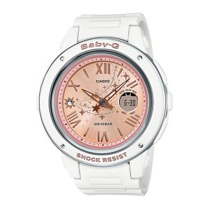 Reloj BABY-G BGA-150ST-7A Resina/Acero Mujer Blanco