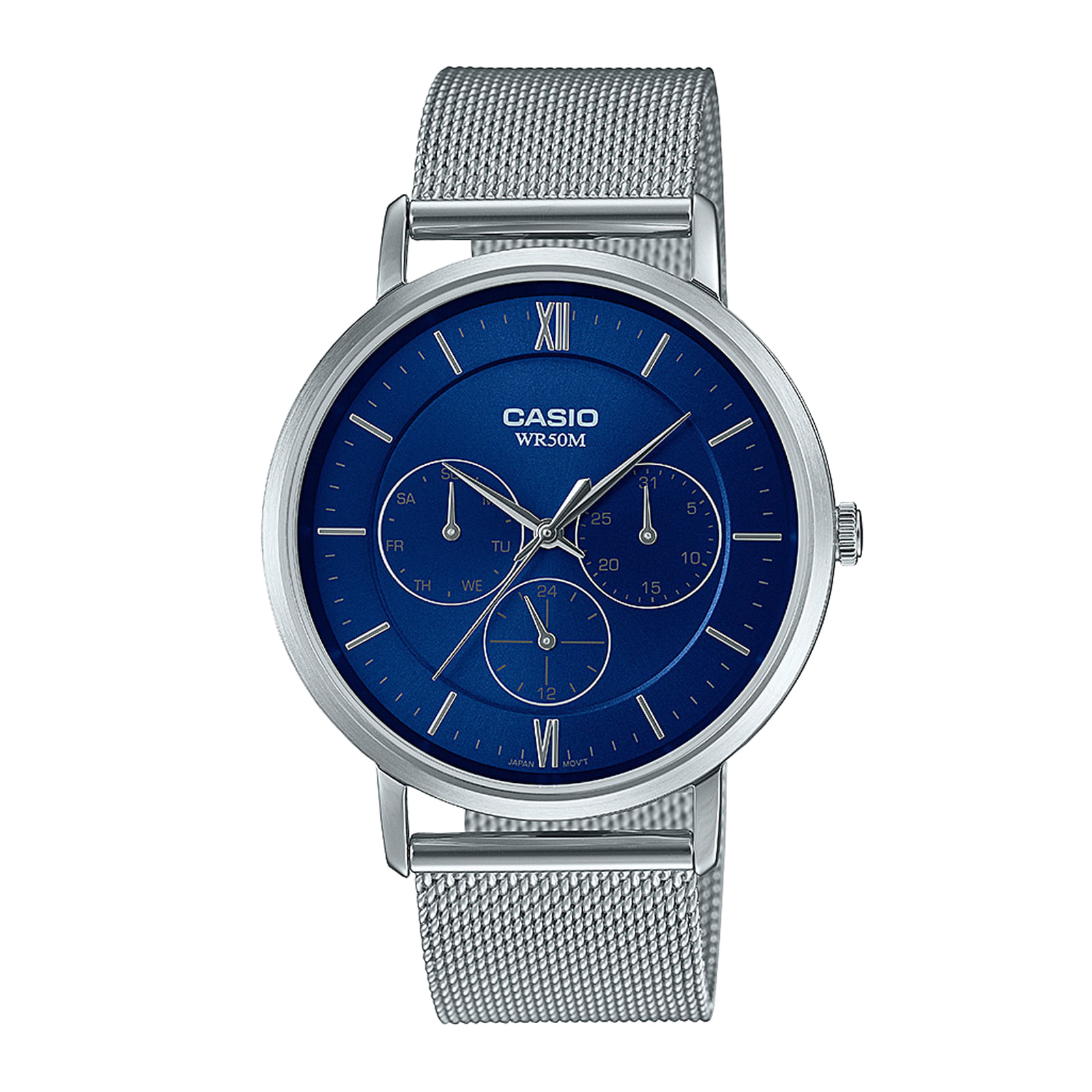 Reloj CASIO MTP-B300M-2A Acero Hombre Plateado