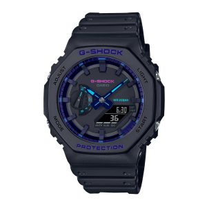 Reloj G-SHOCK GA-2100VB-1A Resina Hombre Negro