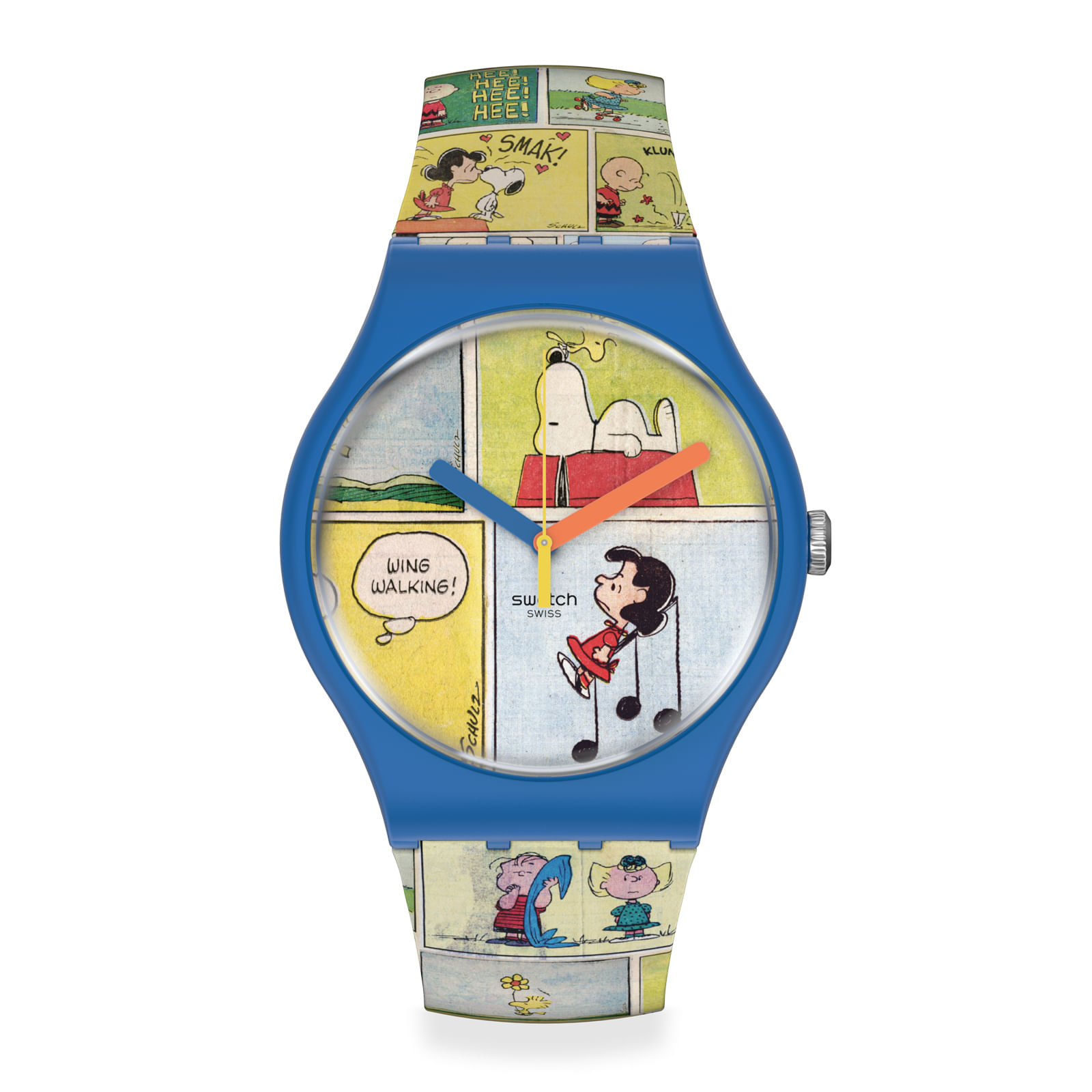 Reloj SWATCH SMAK! SO29Z108 Azul