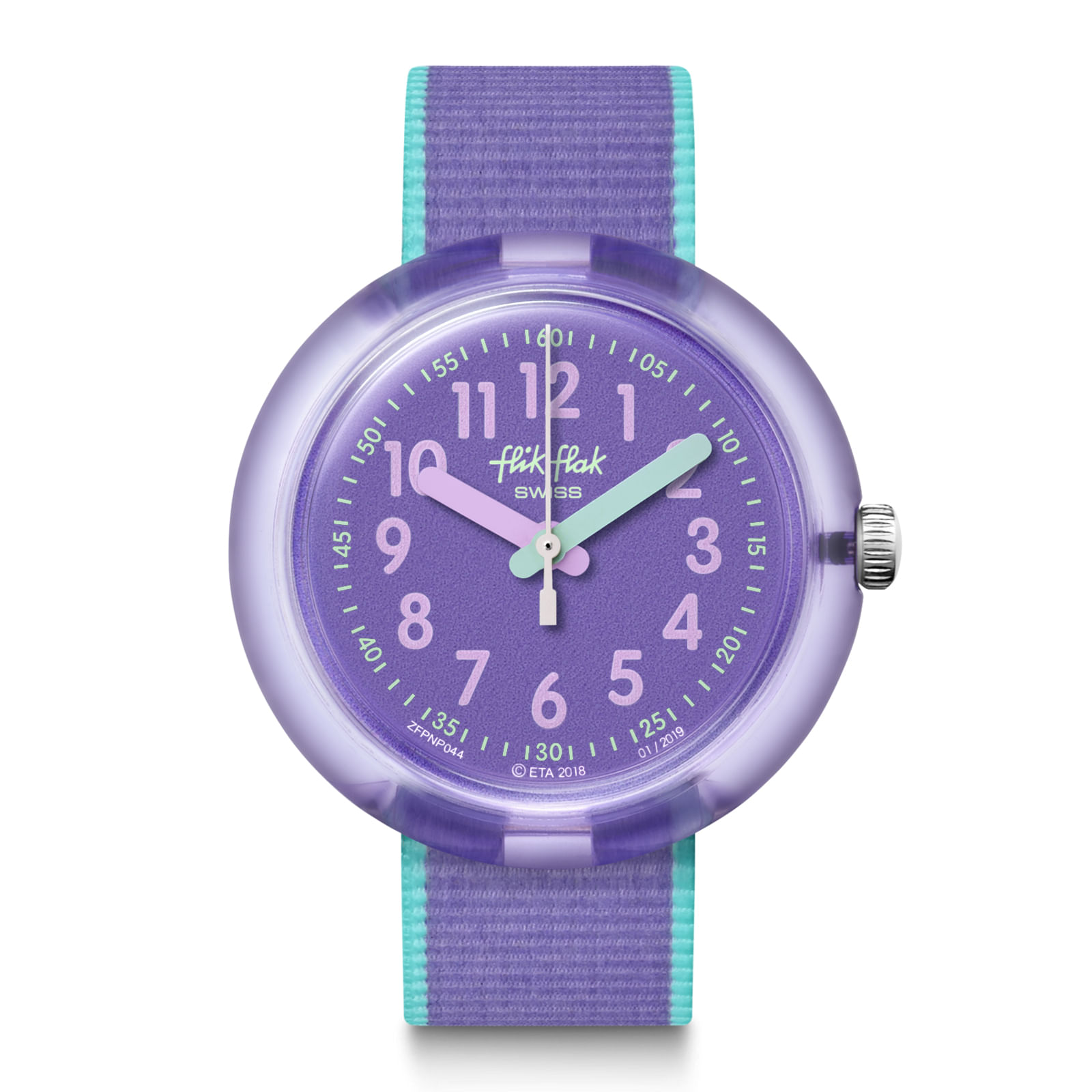 Reloj FLIK FLAK COLOR BLAST LILAC ZFPNP044 Niños Morado