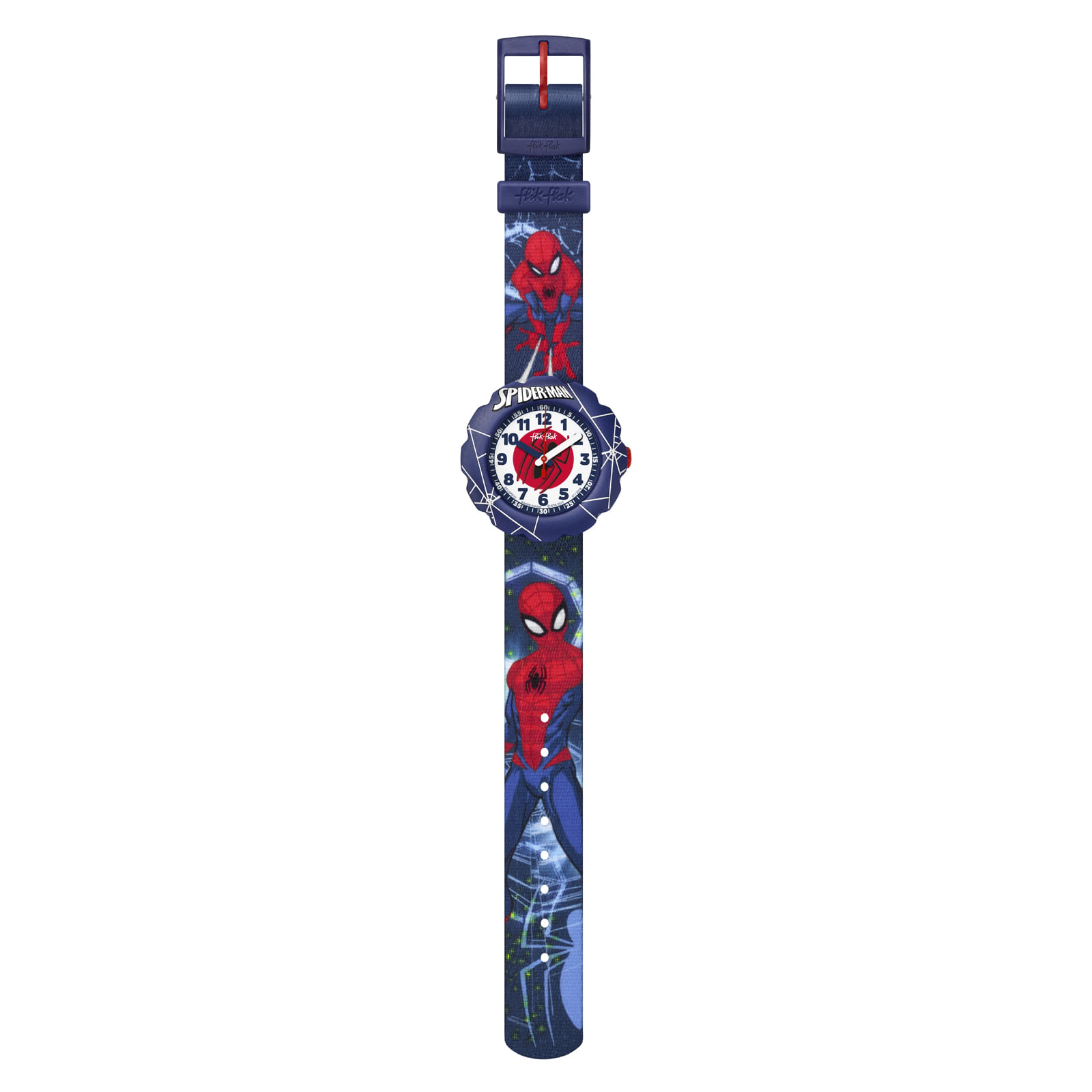 Reloj FLIK FLAK SPIDER-MAN IN ACTION ZFLSP012 Niños Azul