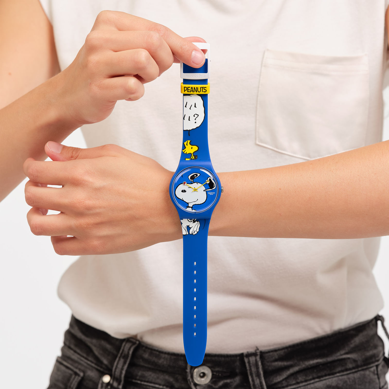 Reloj SWATCH HEE HEE HEE SO29Z106 Azul