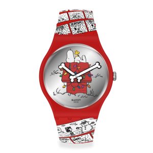 Reloj SWACTH CHOMP! SO29Z109 Rojo