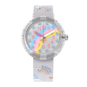 Reloj FLIK FLAK OVER THE RAINBOW ZFPNP072 Niños Gris