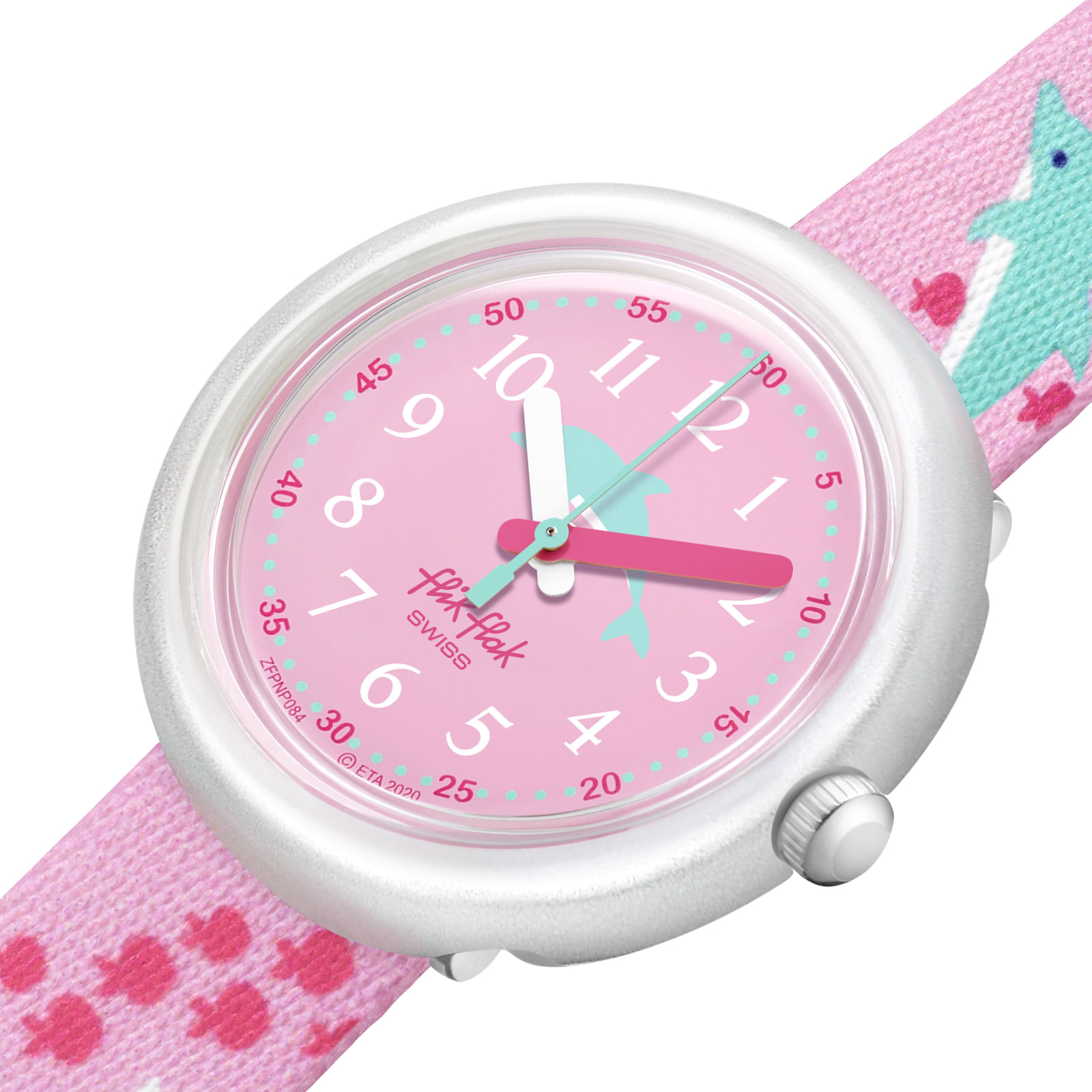 Reloj FLIK FLAK FINTASEA ZFPNP084 Niños Plateado