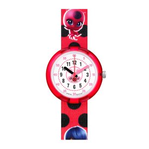 Reloj FLIK FLAK MIRACULOUS LADYBUG ZFPNP106 Niños Rojo