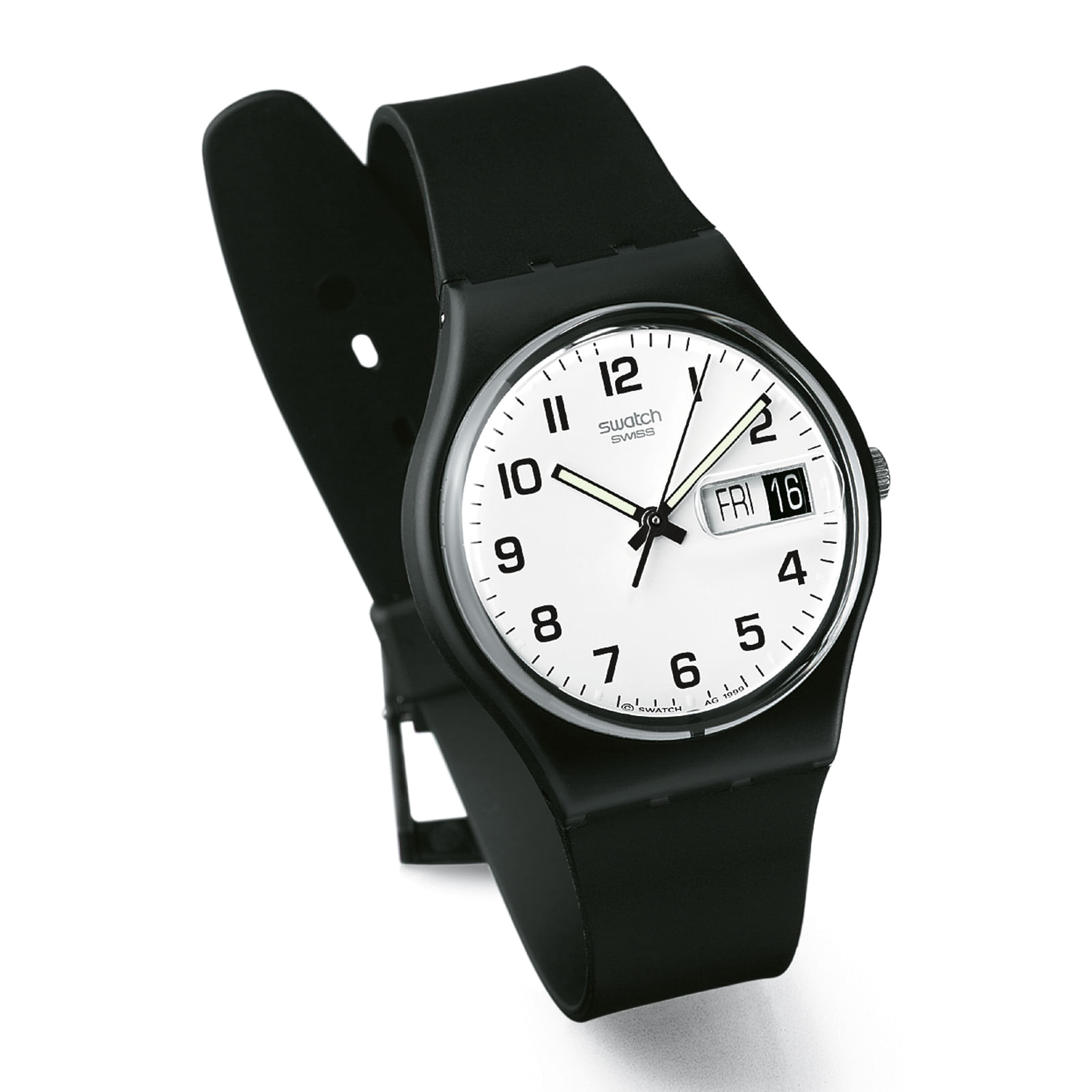 Reloj SWATCH ONCE AGAIN GB743 Negro