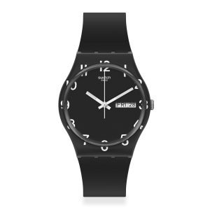 Reloj SWATCH OVER BLACK GB757 Negro