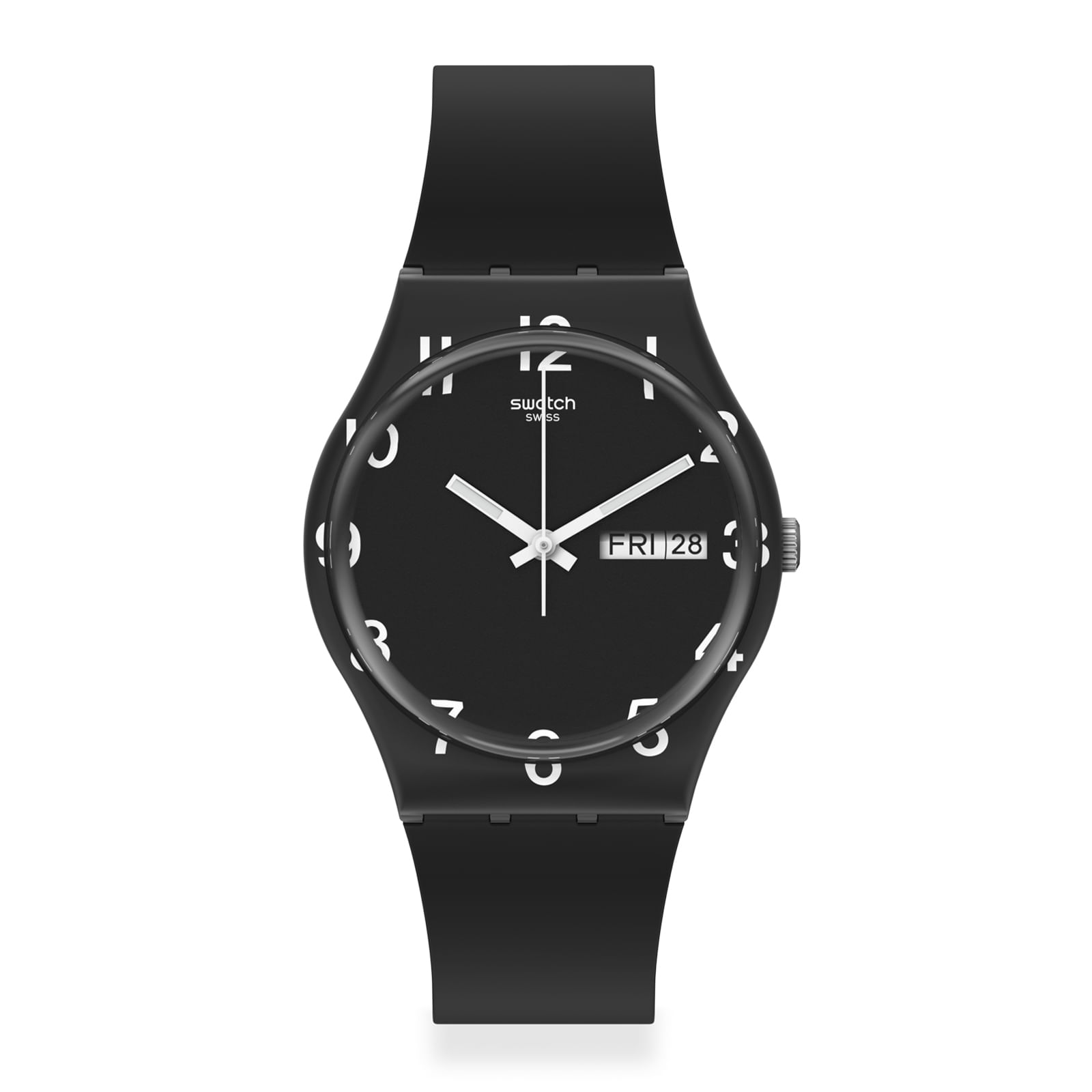 Reloj SWATCH OVER BLACK GB757 Negro