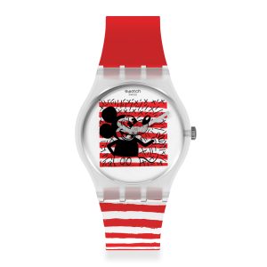 Reloj SWATCH MOUSE MARINIERE GZ352 Transparente