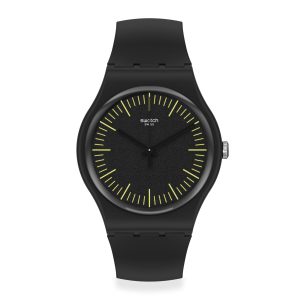 Reloj SWATCH BLACKNYELLOW SUOB184 Negro