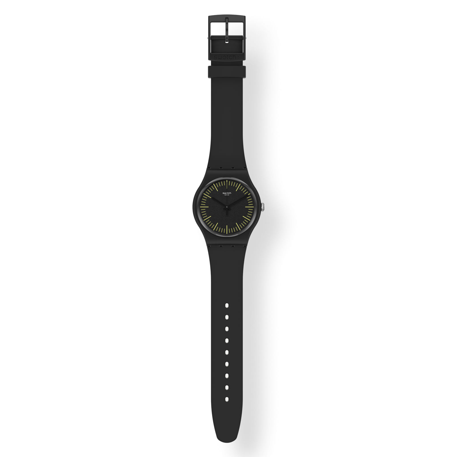 Reloj SWATCH BLACKNYELLOW SUOB184 Negro