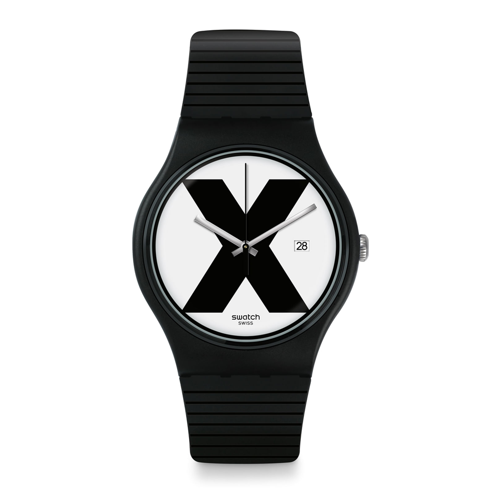 Reloj SWATCH XX-RATED BLACK SUOB402 Negro