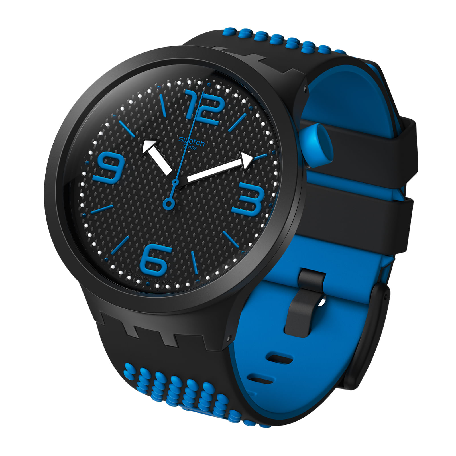 Reloj SWATCH BBBLUE SO27B101 Negro