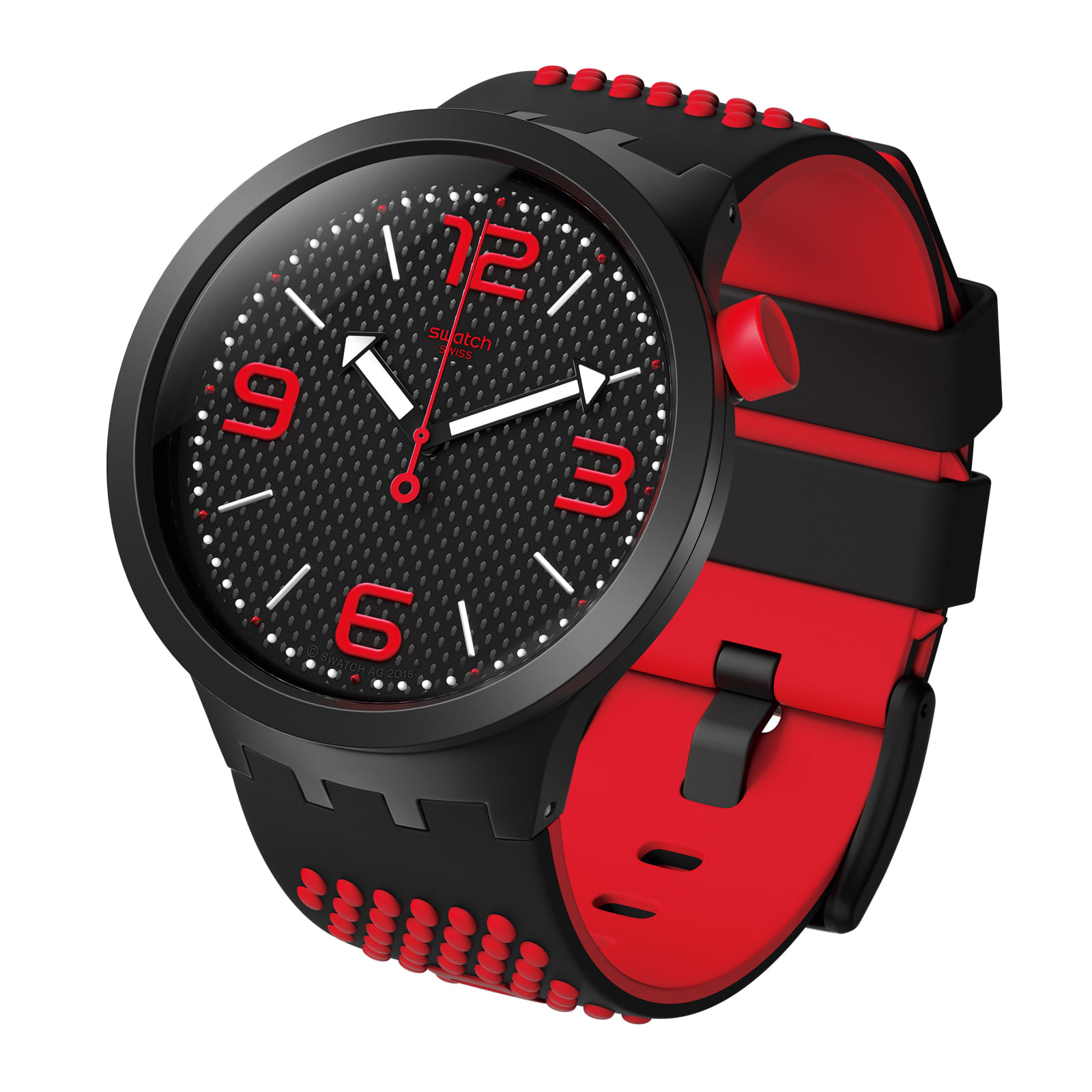 Reloj SWATCH BBBLOOD SO27B102 Negro