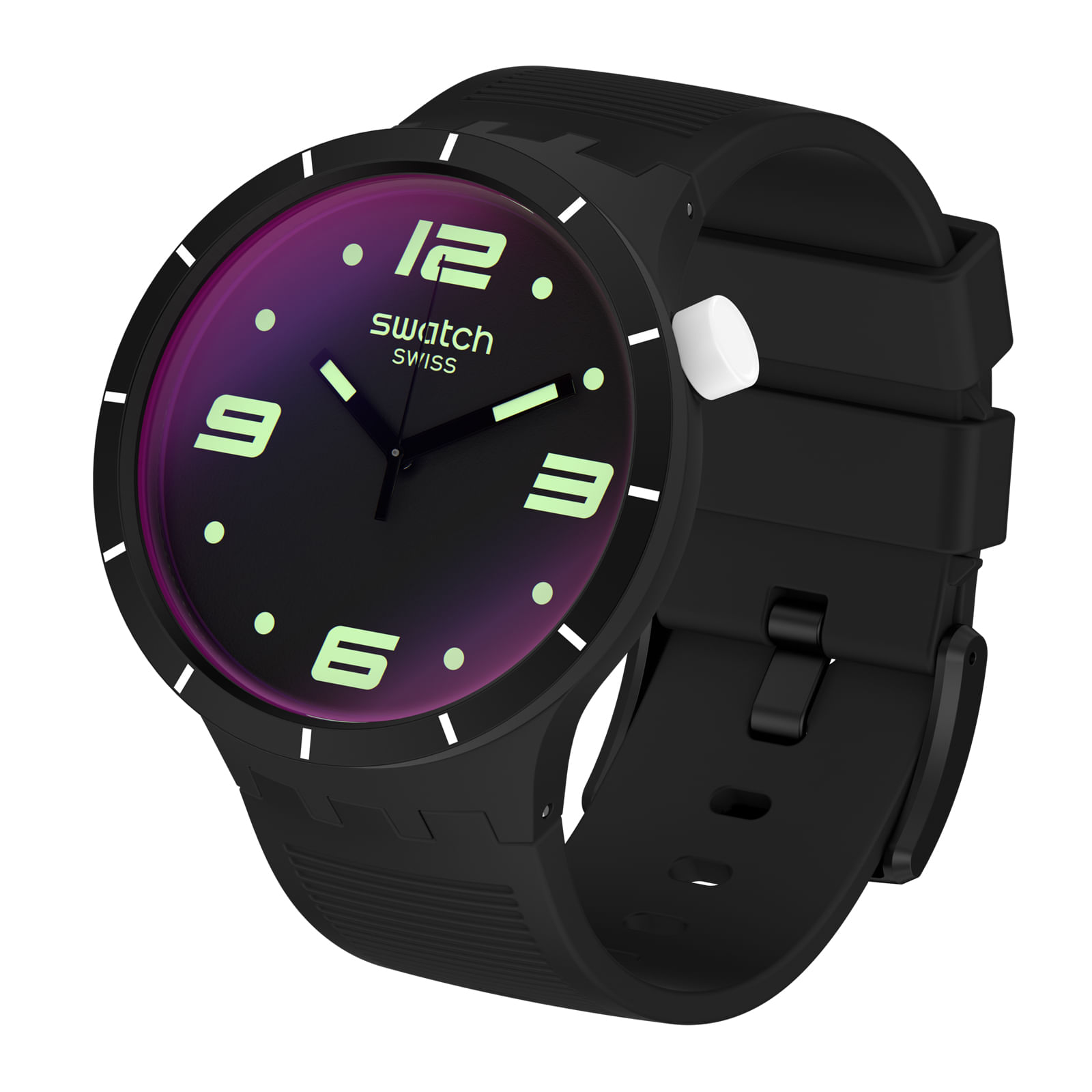 Reloj SWATCH FUTURISTIC BLACK SO27B119 Negro